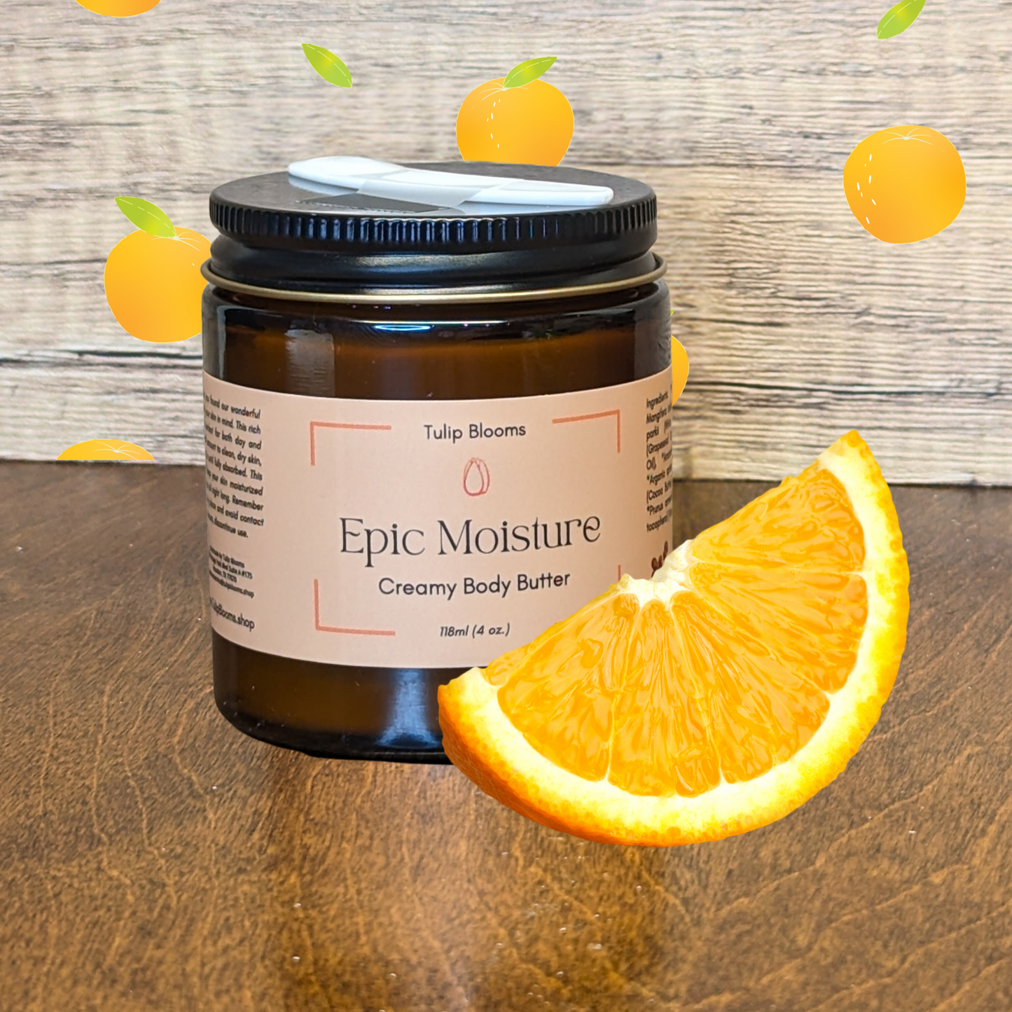 Epic Moisture Creamy Body Butter - Sweet Orange Essential Oil