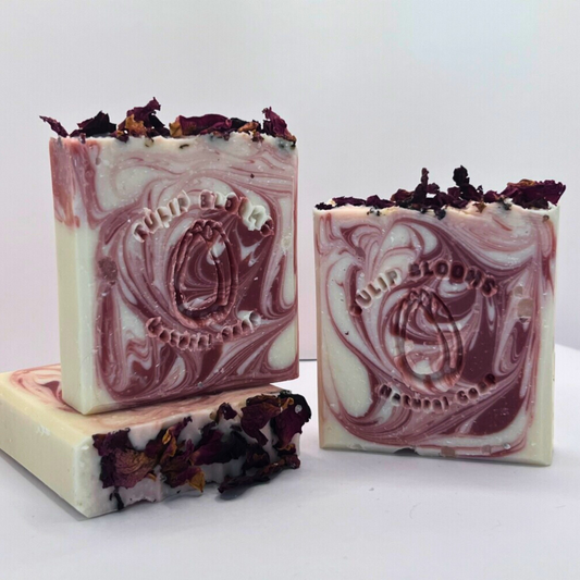 Floral Champagne Bar Soap