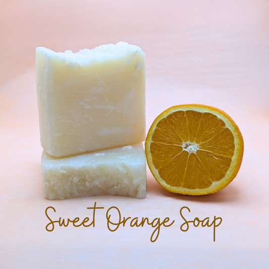 Sweet Orange Essential Oil Soap (1 Pack)