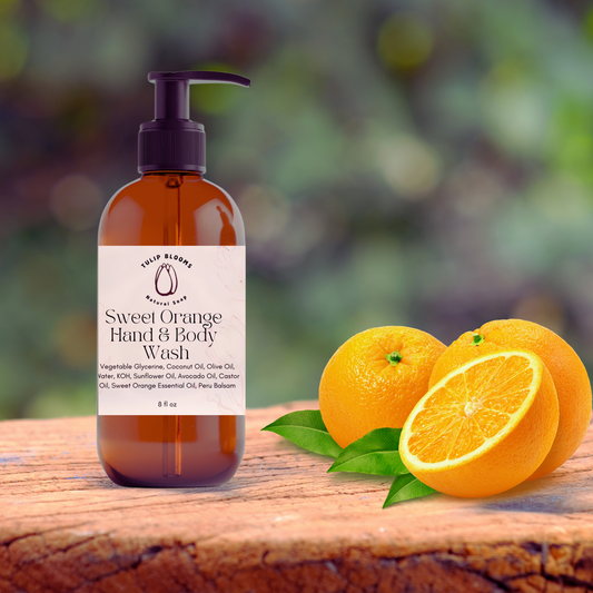 Hand and Body Wash - Sweet Orange Essential Oil